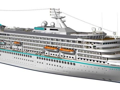 Cruceros. El MV Artania.