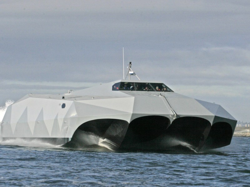 La embarcación de combate costero M80 Stiletto