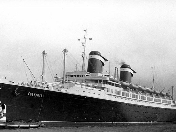 El crucero de la KdF alemana Valkirie