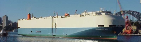 El buque de transporte de automóviles MV Corageus Ace