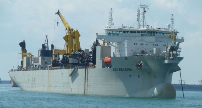 La draga Leiv Eriksson