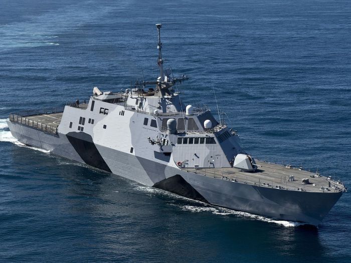 LCS americano USS Freedom ; imagen con licencia CC, obtenida aquí