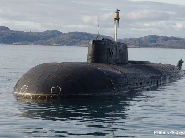 Submarino clase Oscar II, la tragedia del Kursk