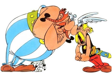 Imagen de Asterix, Obelix y su perro Idefix