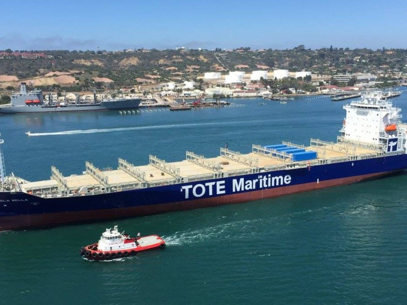 Isla Bella (2015), el primer portacontenedores propulsado por GNL