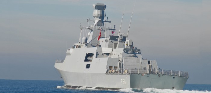 Imagen por popa de la corbeta