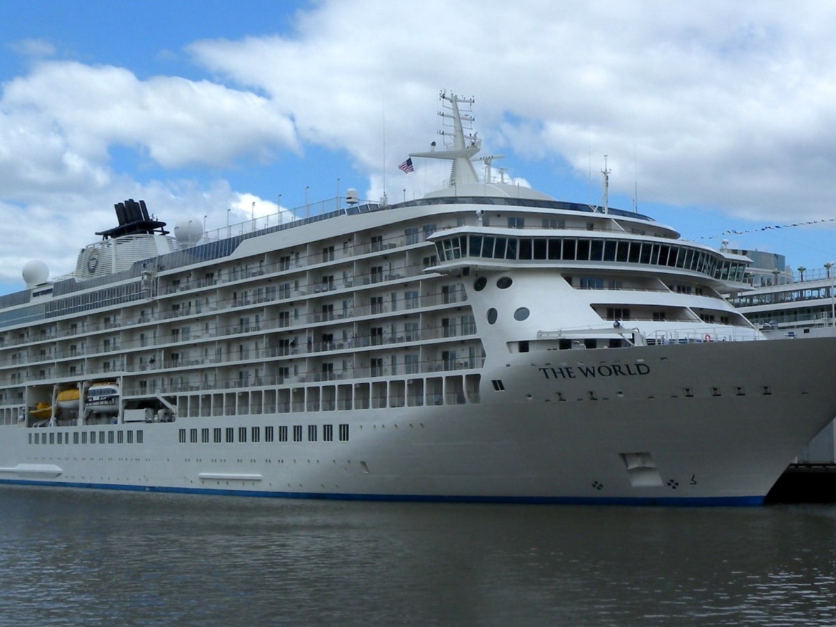 MS The World, el crucero de los millonarios.