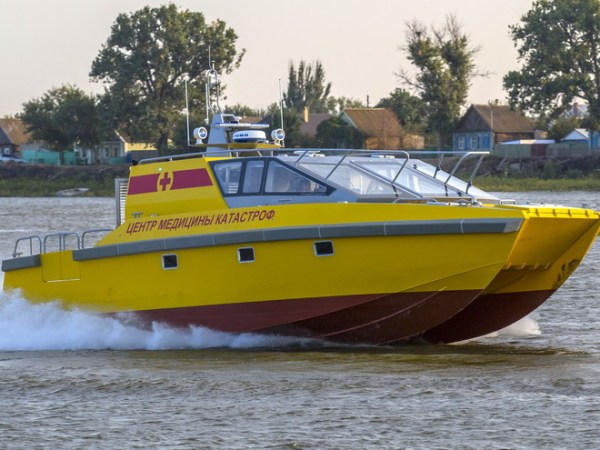 La ambulancia acuática AS14