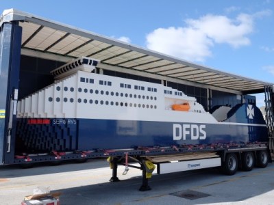 Jubilee Seaways, un barco de LEGO de récord