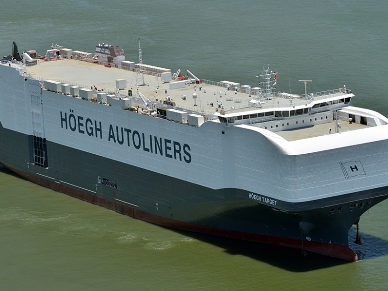 Höegh Target, el mayor PCTC del mundo