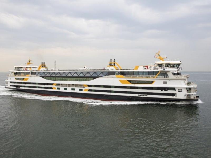 El ferry sostenible Texelstroom