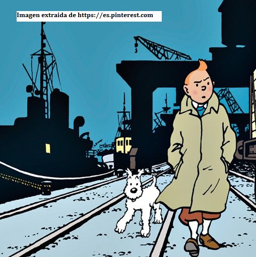 Tintin y su perro Milu