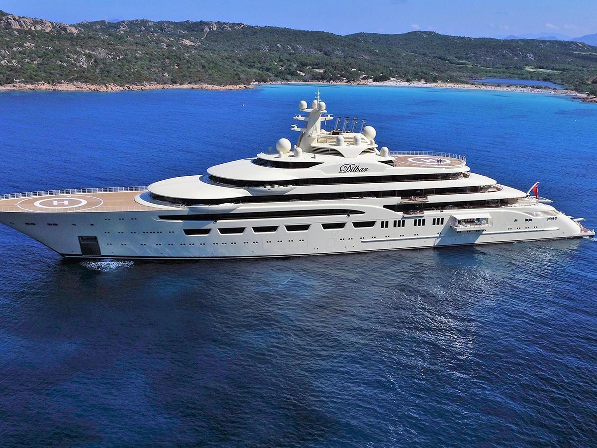 World Superyacht Awards 2017: el Dilbar de Espen Oeino