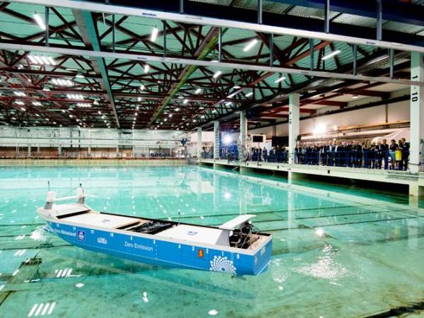 El diseño final del primer portacontenedores autónomo sale a la luz en Noruega