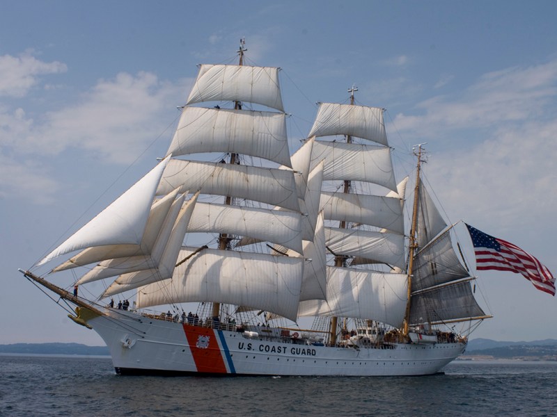 USCGC Eagle, el buque escuela nazi al servicio de los guardacostas americanos