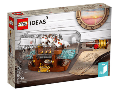 LEGO Ideas presenta su nuevo set “Barco en una botella”