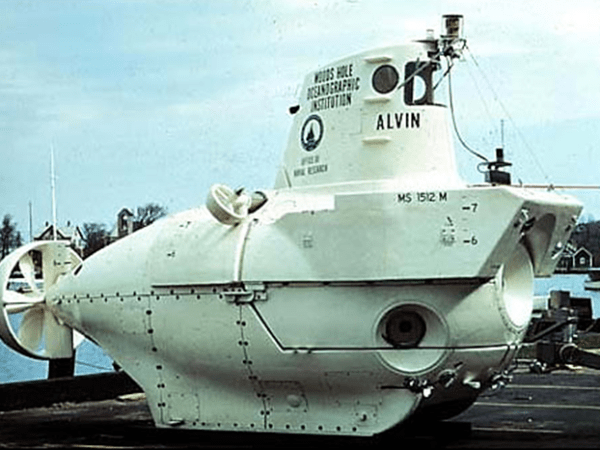 El DSV (Deep-Sumergence Vehicle) Alvin de la US Navy