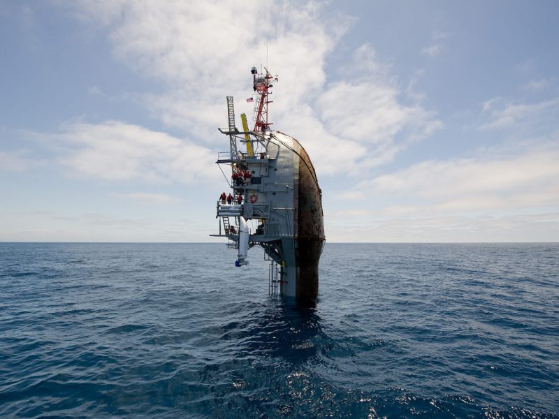El laboratorio flotante de investigación oceanográfica FLIP (1962)