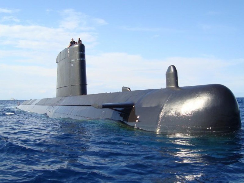 El submarino S-71 Galerna de la Armada Española