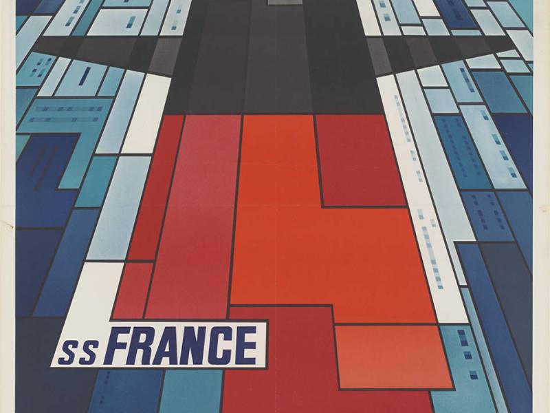 El arte en las láminas promocionales de trasatlánticos