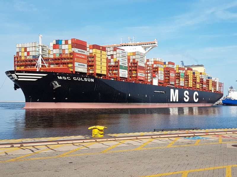 Cada vez más grandes: MSC Gülsün, el primer portacontenedores de más de 23.000 TEUs