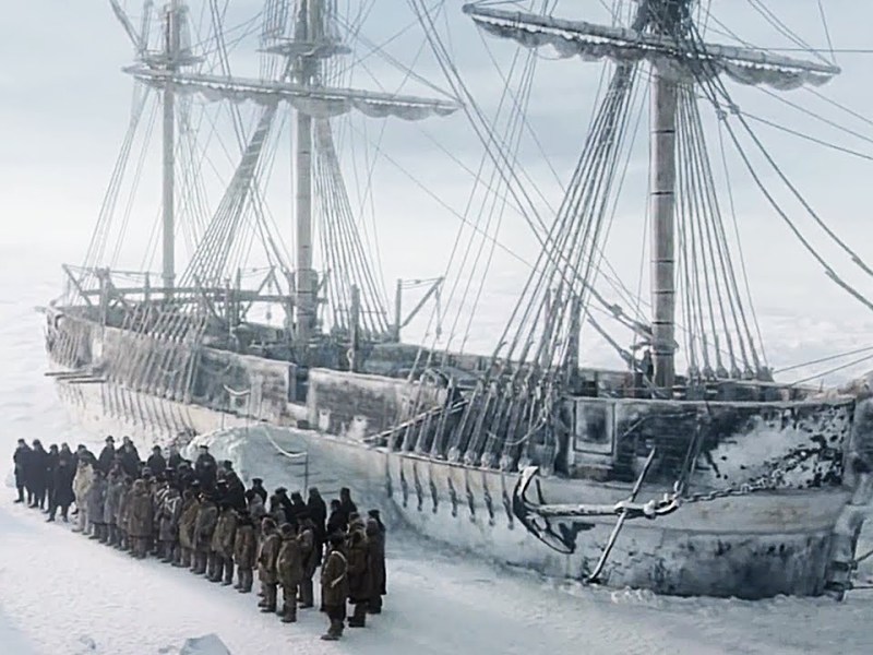 Erebus y Terror, los infortunados buques de la expedición Franklin