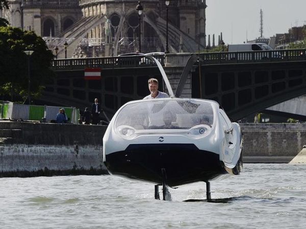 SeaBubbles, los taxis acuáticos eléctricos que buscan revolucionar la movilidad urbana
