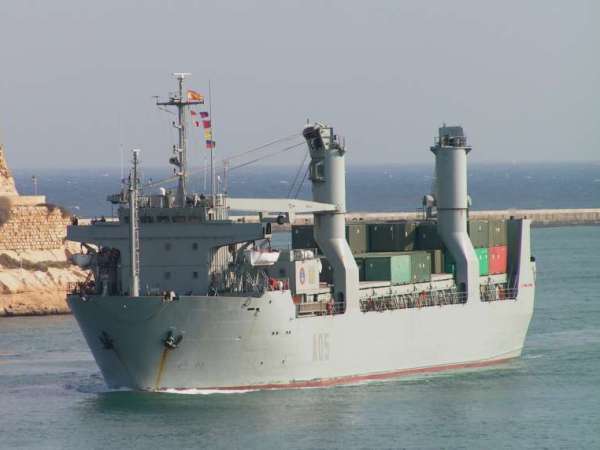 Fin del servicio para el buque El Camino Español