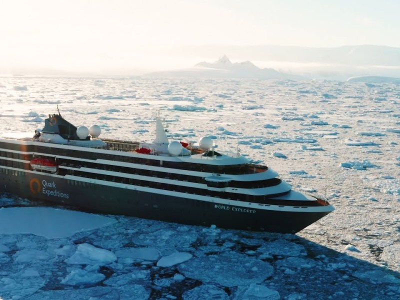 El World Explorer, el primer buque de expedición polar construido en Portugal