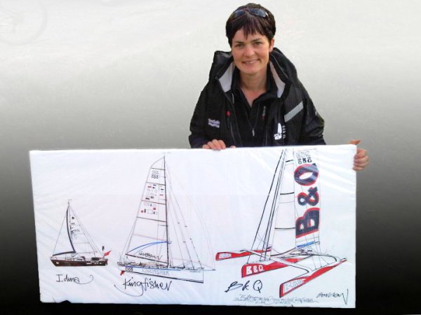 Ellen McArthur, circular como el globo