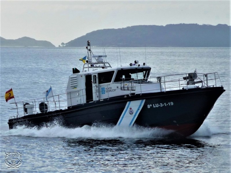 La patrullera del Servizo de Gardacostas de Galicia Punta Promontorio