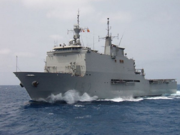 Así es el Galicia, el buque de asalto anfibio de la Infantería de Marina española