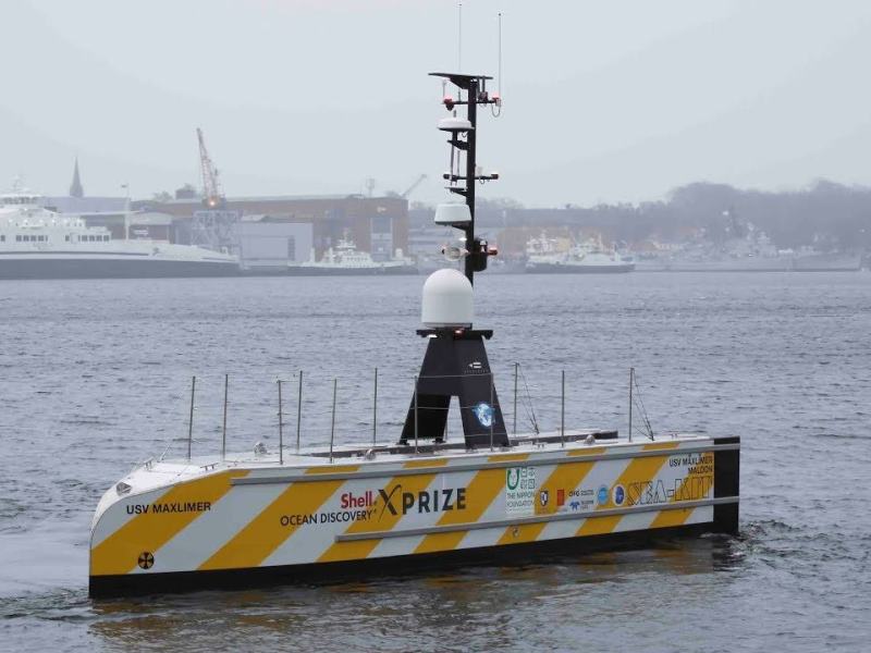 El USV Maxlimer muestra el futuro robótico de la exploración oceánica