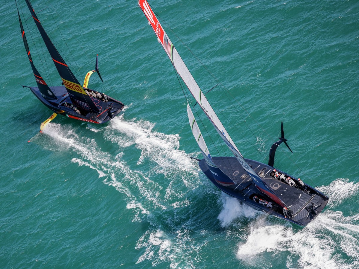 AC75, los monocascos voladores de la Copa América 2021