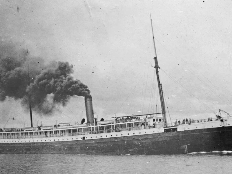 El SS Columbia (1880-1907), el barco perdido que iluminó al mundo