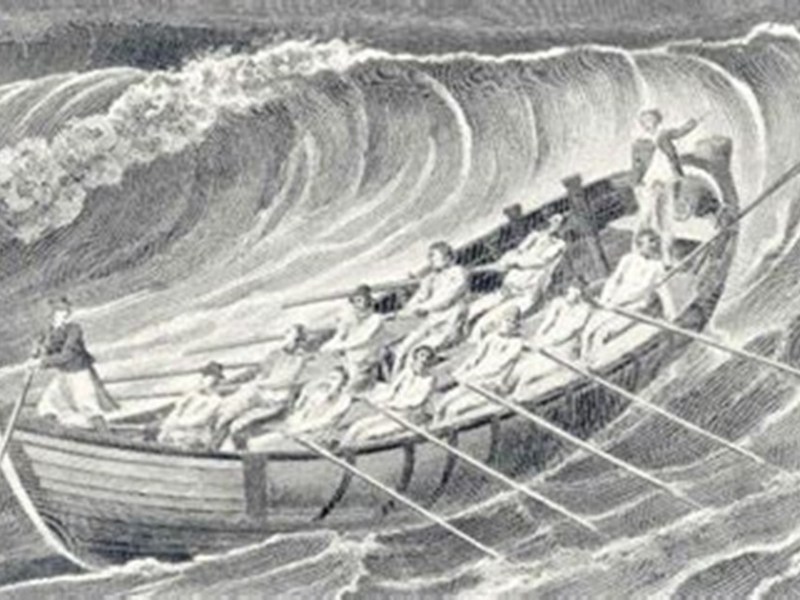 El Original de 1790, el primer bote salvavidas de la historia