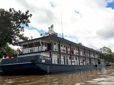 La Plataforma Itinerante de Acción Social Sostenible (PIAS) Río Yavari de la Marina de Guerra del Perú