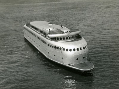 El MV Kalakala (1935-2015), el primer ferry aerodinámico del mundo
