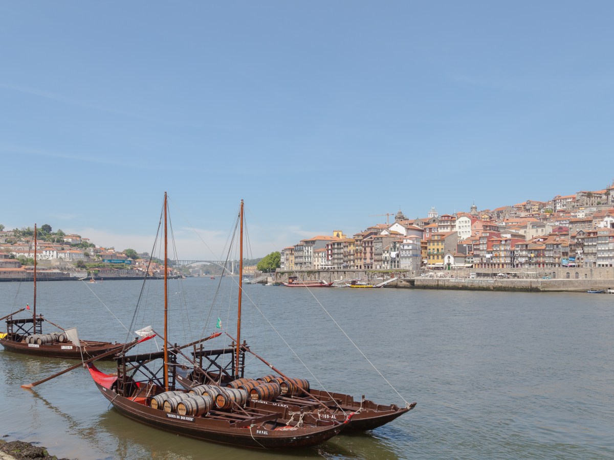 Los barcos rabelos de Oporto