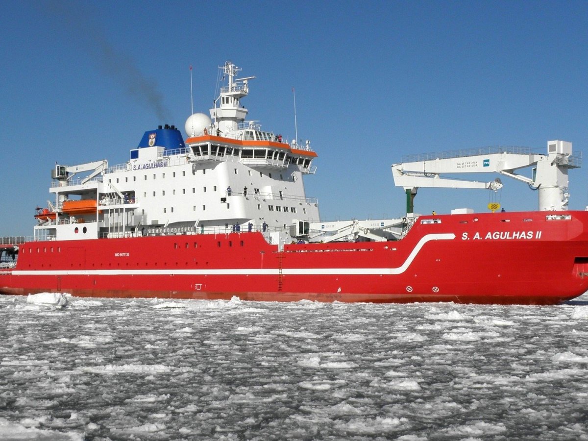 El S. A. Agulhas II y el hallazgo del pecio del Endurance