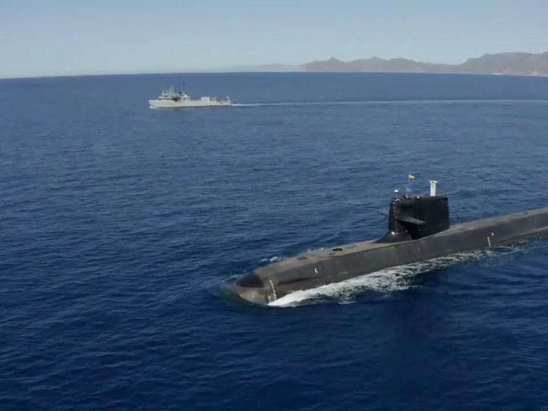 Mira las primeras cuatro horas de navegación del submarino S81 en este vídeo resumen de Navantia