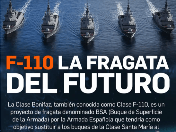 Infografía: F-110, la fragata del futuro