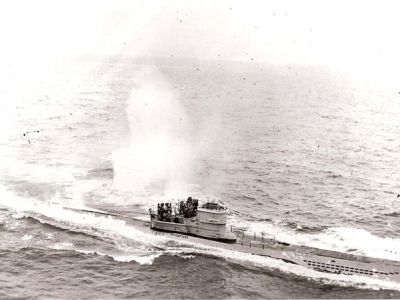 La caza del submarino nazi U-966 en Estaca de Bares