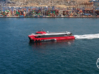 Los catamaranes Aero Highspeed 1, Aero Highspeed 2, y Aero Highspeed 3, barcos del año 2022 en los Greek Shipping Awards
