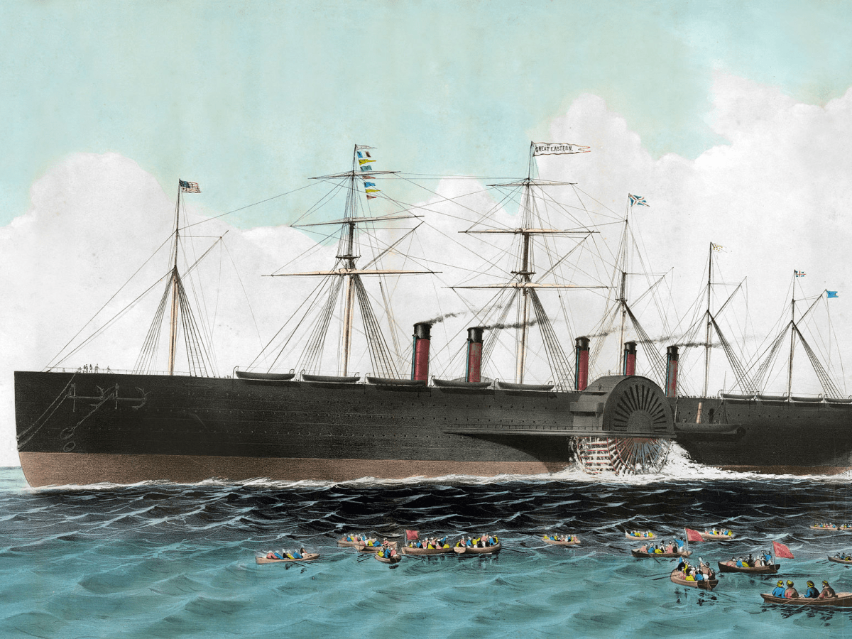 Isambard Kingdom Brunel y el Great Eastern, un prodigio de la ingeniería adelantado 50 años a su tiempo