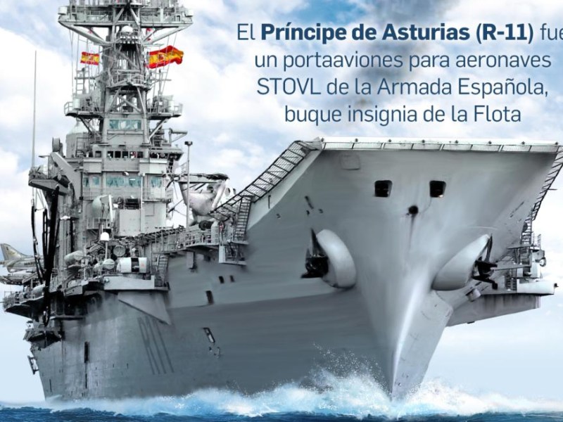 Infografía: Portaaviones Príncipe de Asturias R11