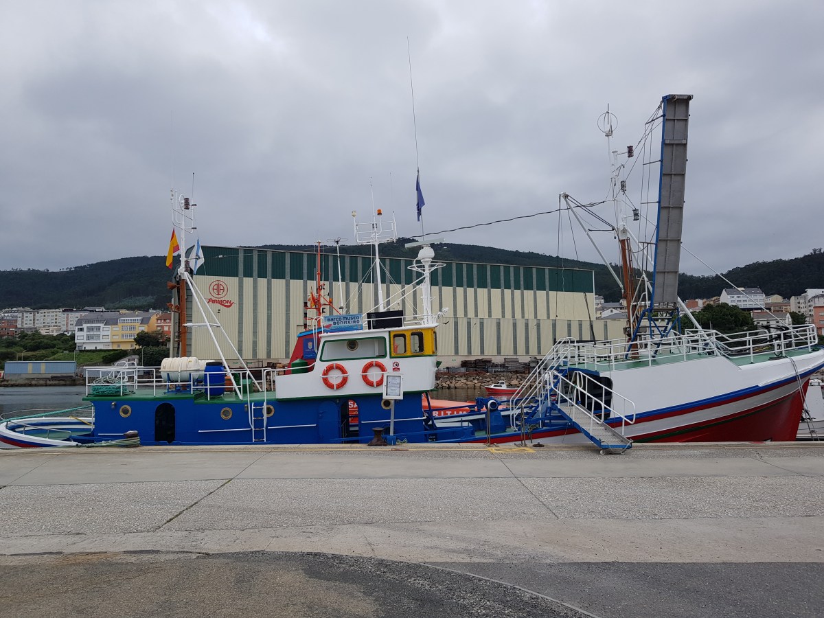 El barco museo bonitero Reina del Carmen, una joya de visita obligada en Burela