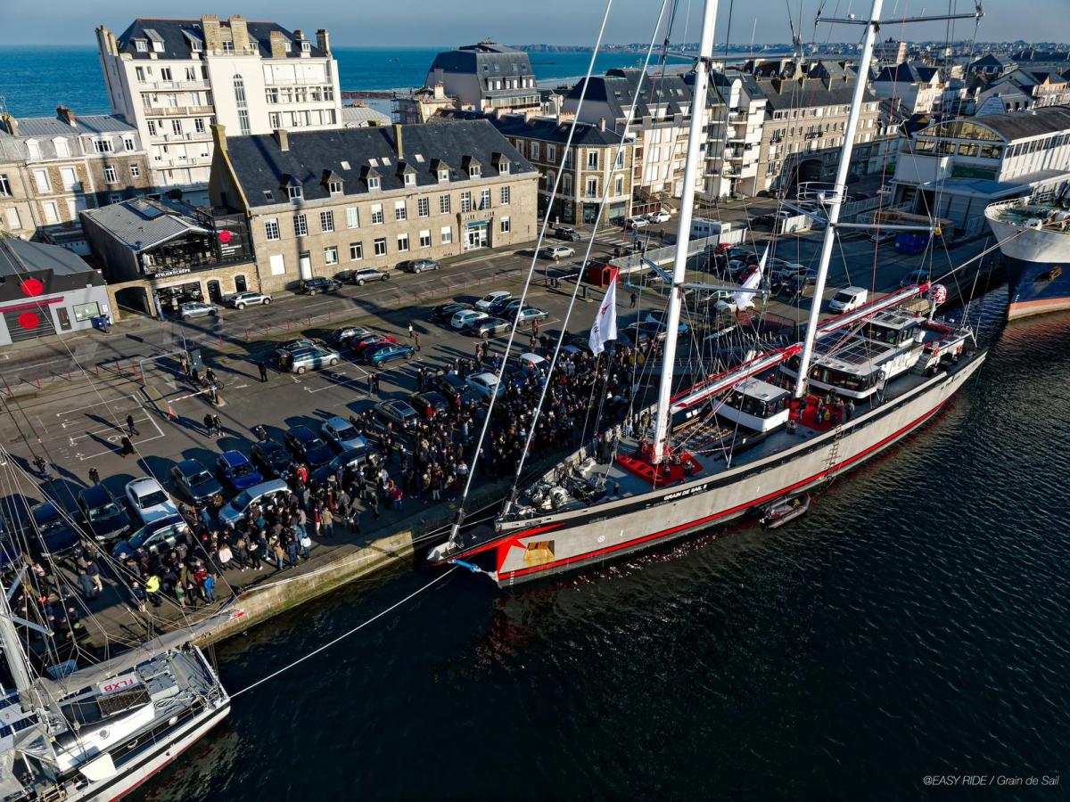 El Grain de Sail II, el mayor velero de carga moderno del mundo