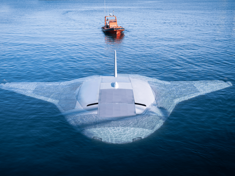 Manta Ray, el XLUUV modular de la US Navy inspirado en las mantarrayas