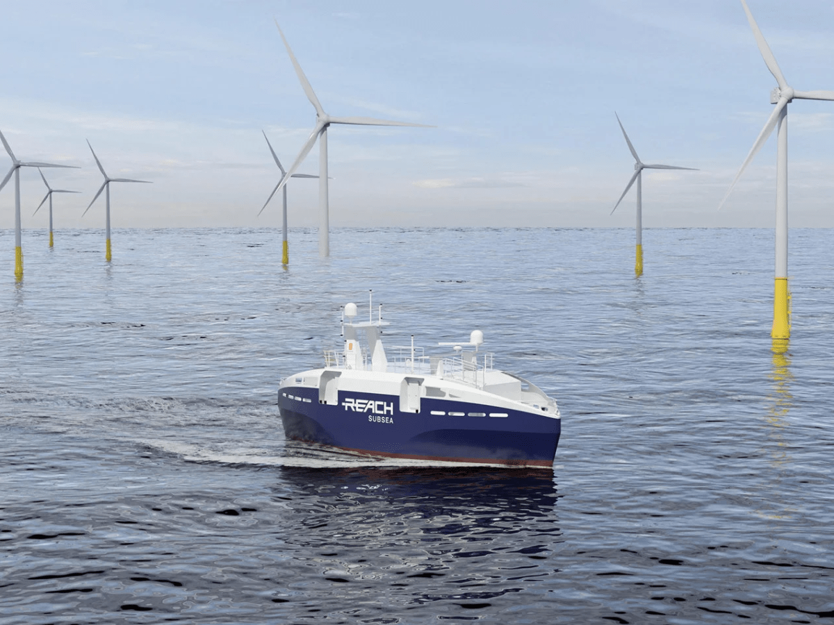 El buque autónomo Reach Remote 1, Ship of the Year del 2024 en Noruega